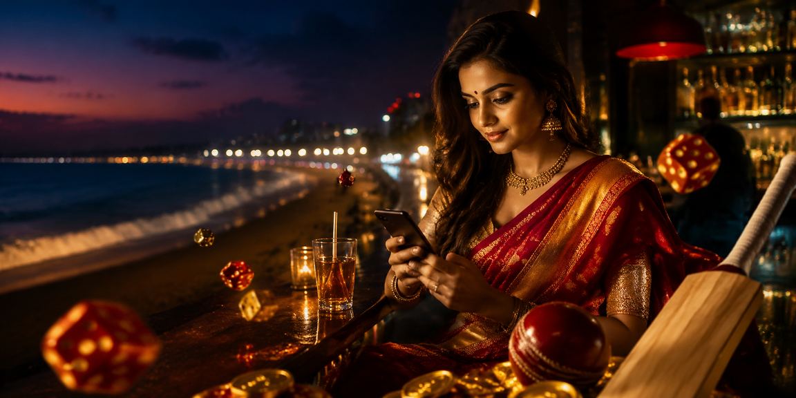 Online Teen Patti gameplay on mobile device with digital cards